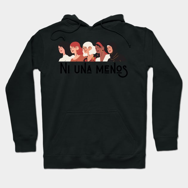 Ni una menos mujeres Hoodie by jeune98